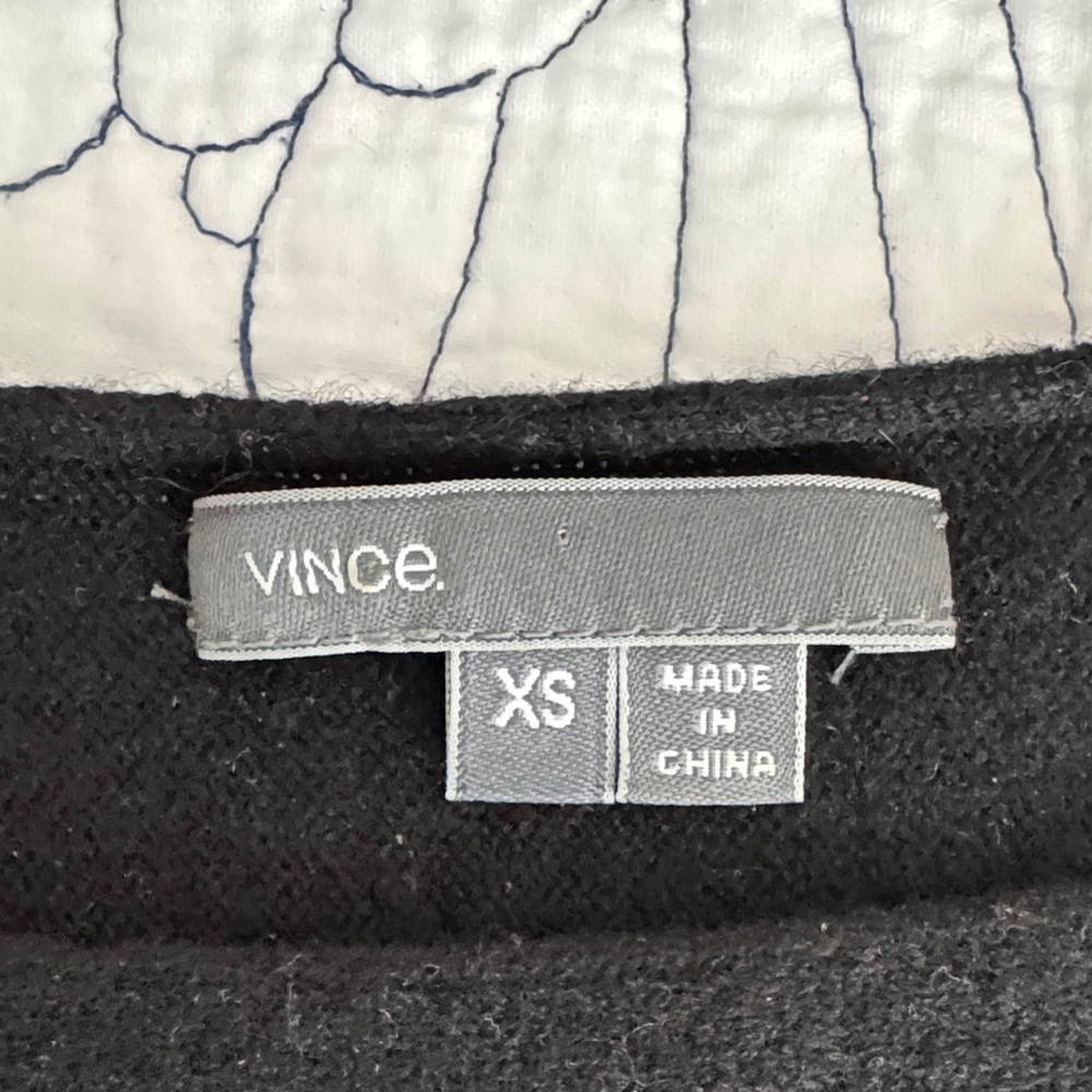 Vince black cashmere-blend long-sleeved - Picture 5 of 6